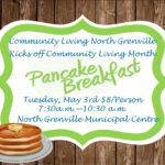 Community Living breakfast poster