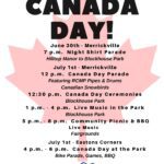 Canada Day Ad 2022 NG Times Merrickville township