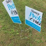 peckford election sign